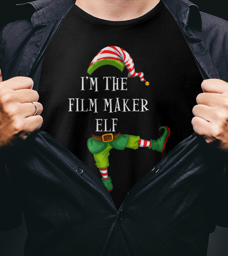 I'm The Film Maker Elf Christmas T-Shirt