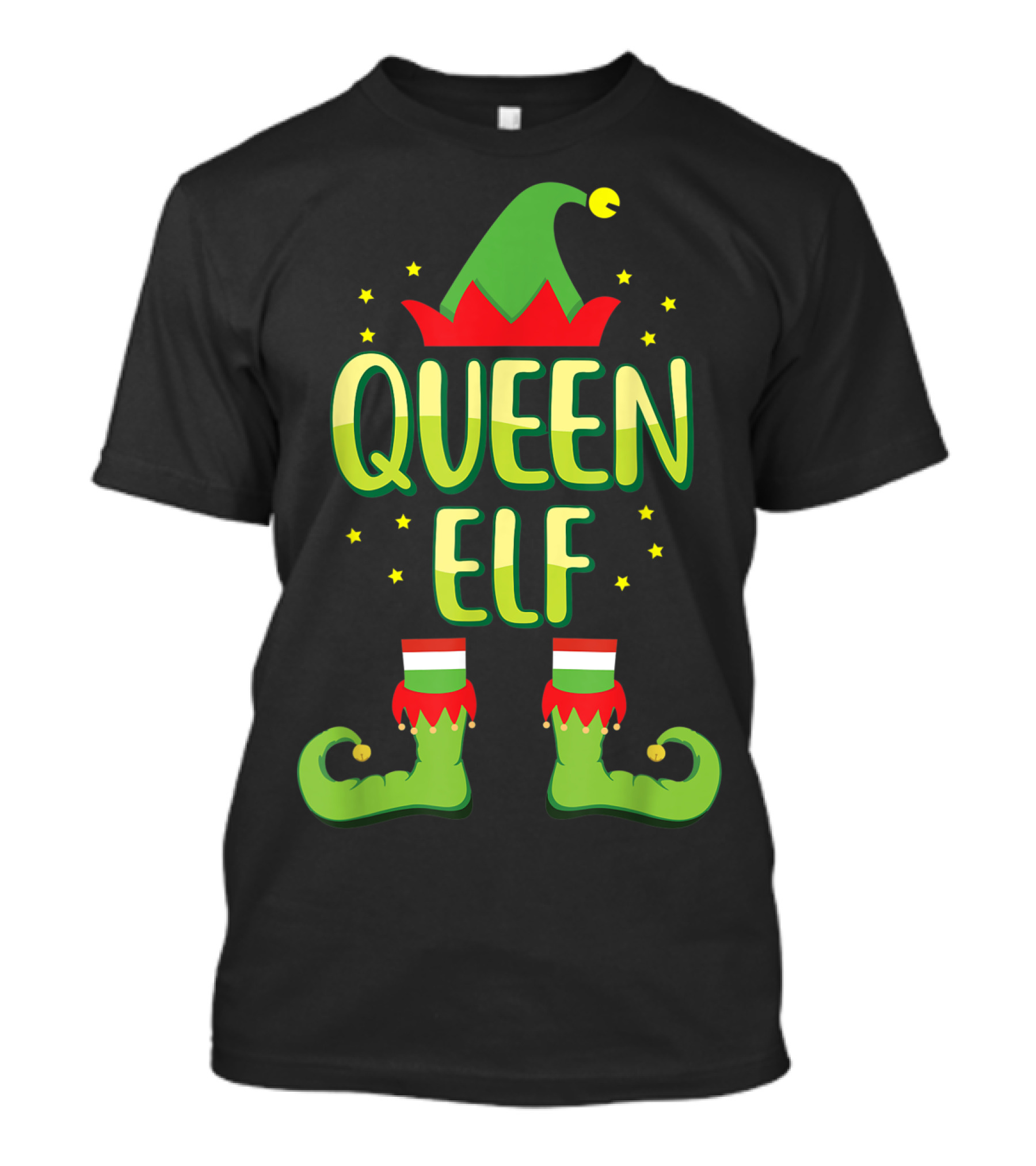 Queen Elf Matching Family Group Holiday T-Shirt