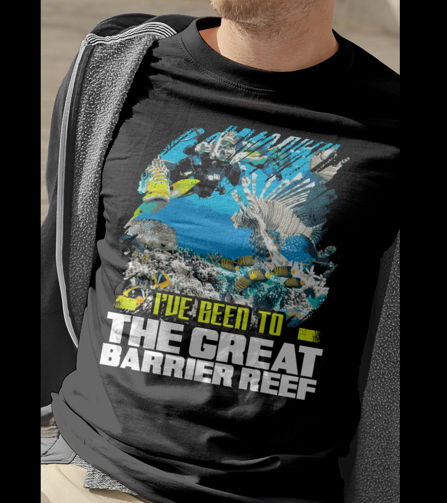 I've Been To The Great Barrier Reef Scuba Diving Adventure T-Shirt