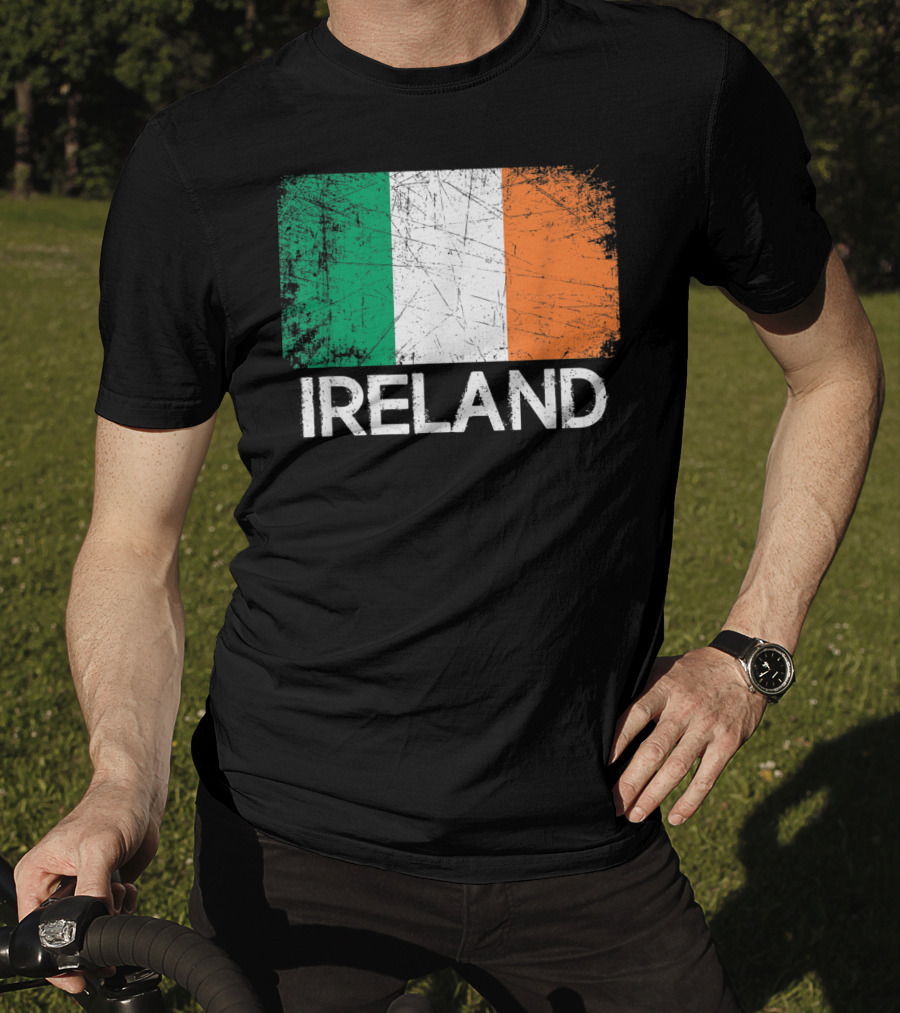 Ireland Flag Vintage T-Shirt