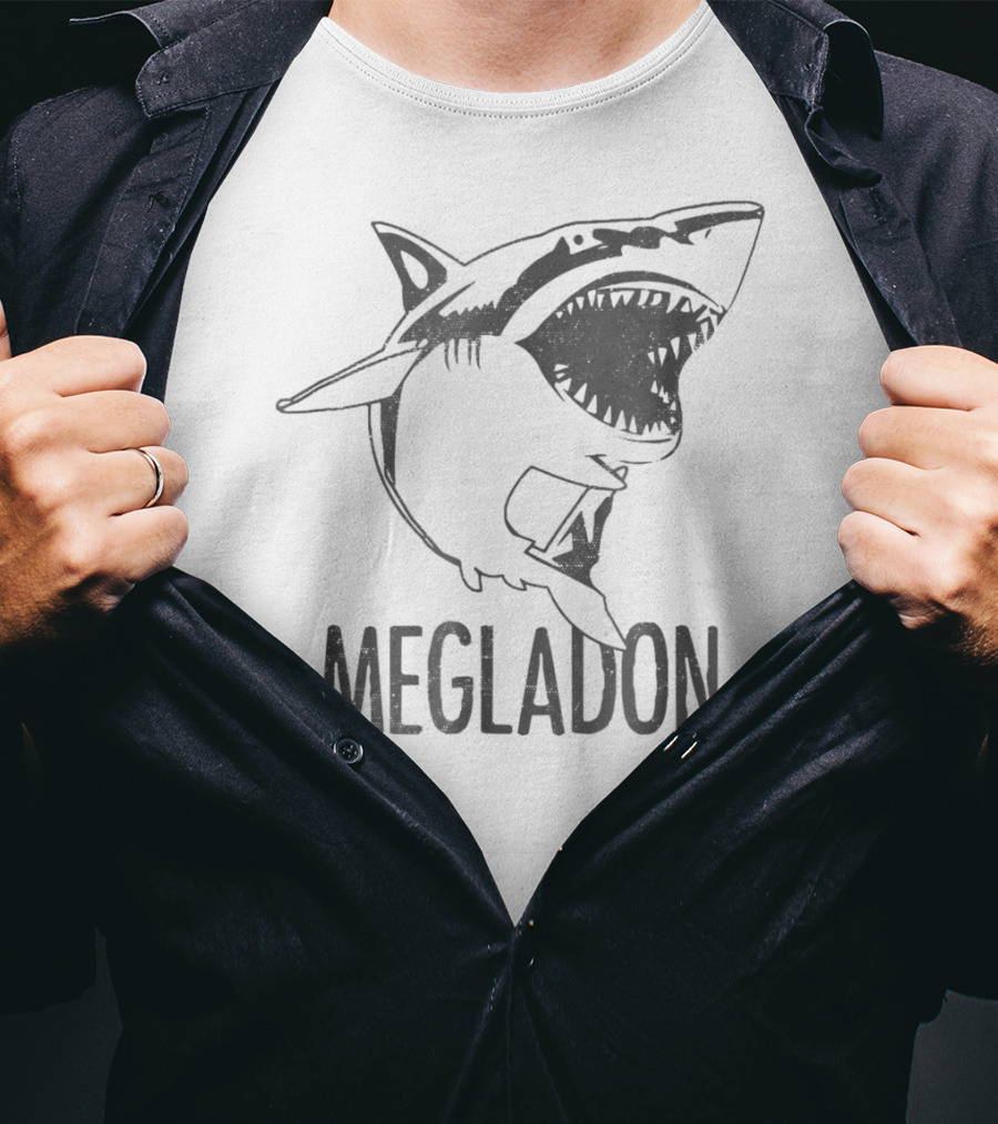 Megladon Extinct Biggest Shark Ever T-Shirt