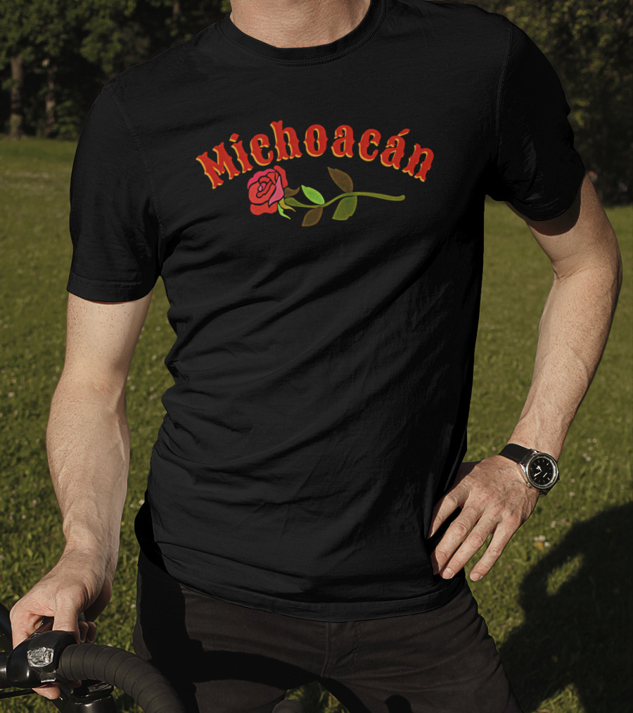 Michoacán Rose Mexicana Latina T-Shirt