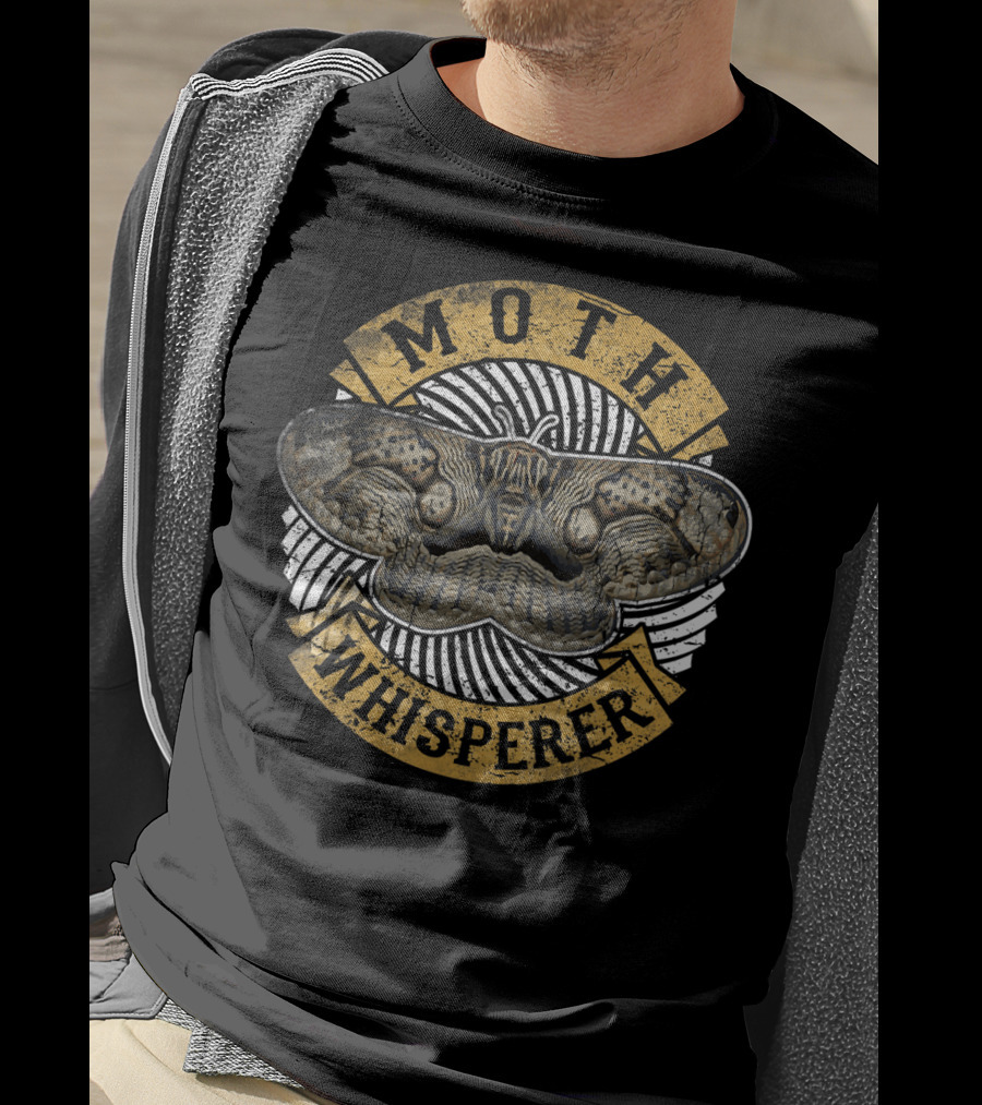 Moth Whisperer Night Butterfly Mother T-Shirt