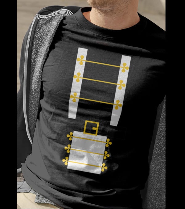 Nutcracker Soldier Costume Uniform Belt Buckle Ballet T-Shirt