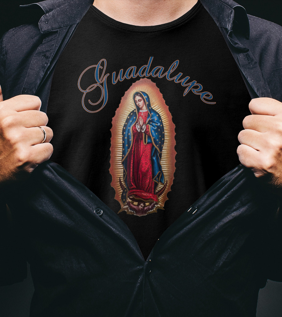 Guadalupe Our Lady Of Guadalupe 2 Mexico Apparition T-Shirt