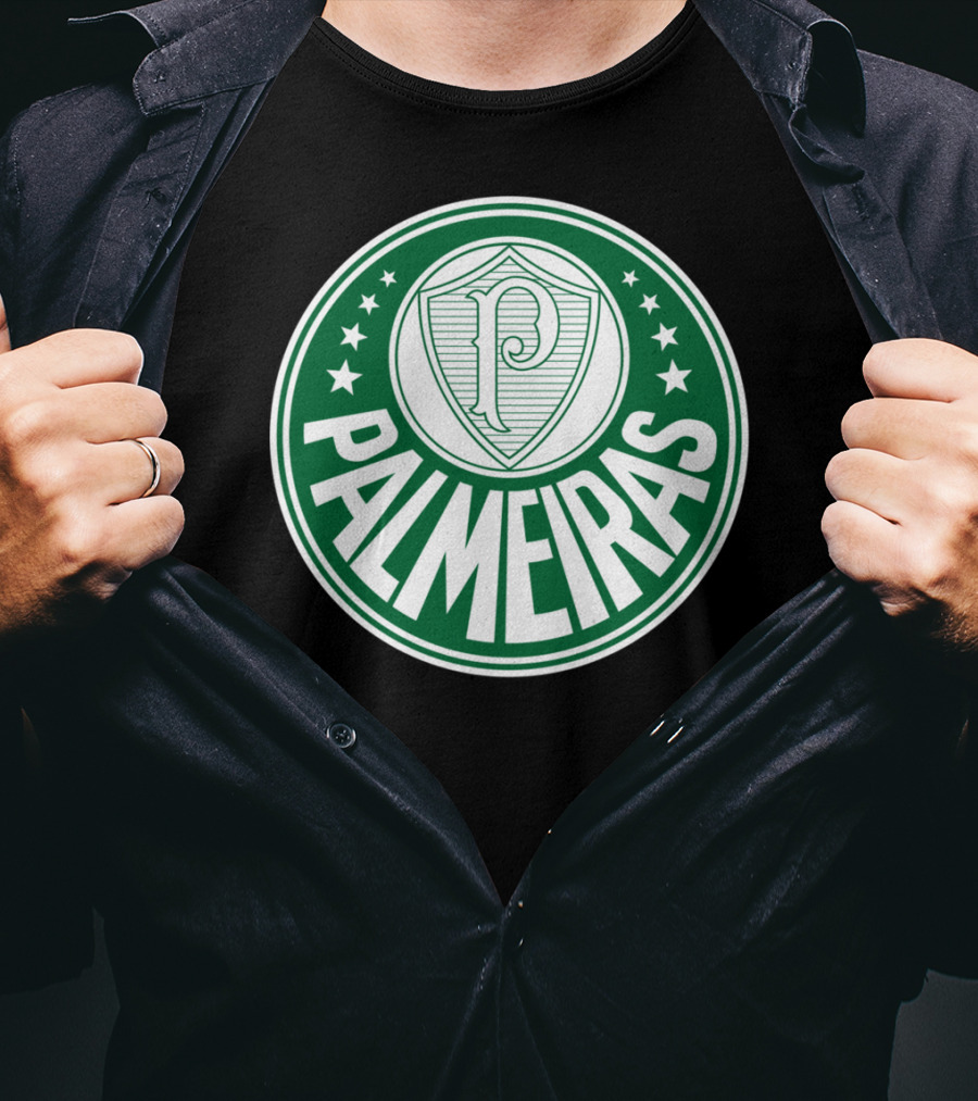 Palmeiras Soccer Fan Club Emblem T-Shirt