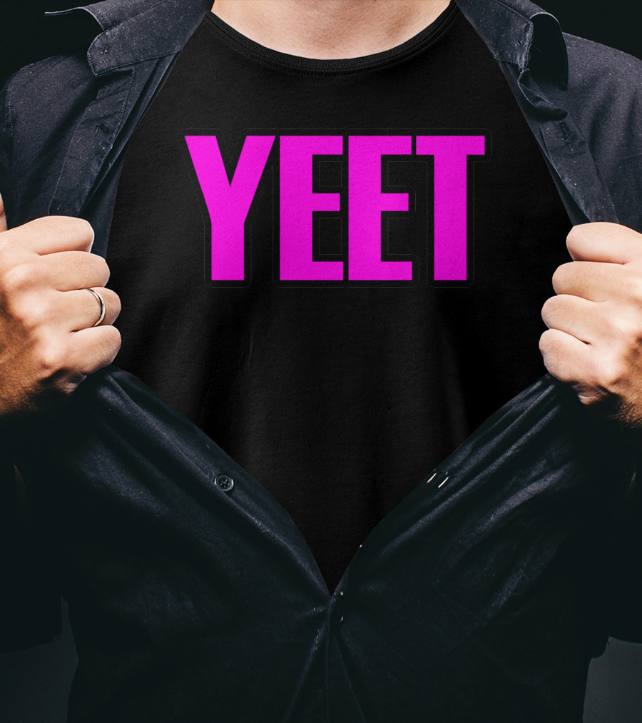 Pink Yeet Popular Funny T-Shirt