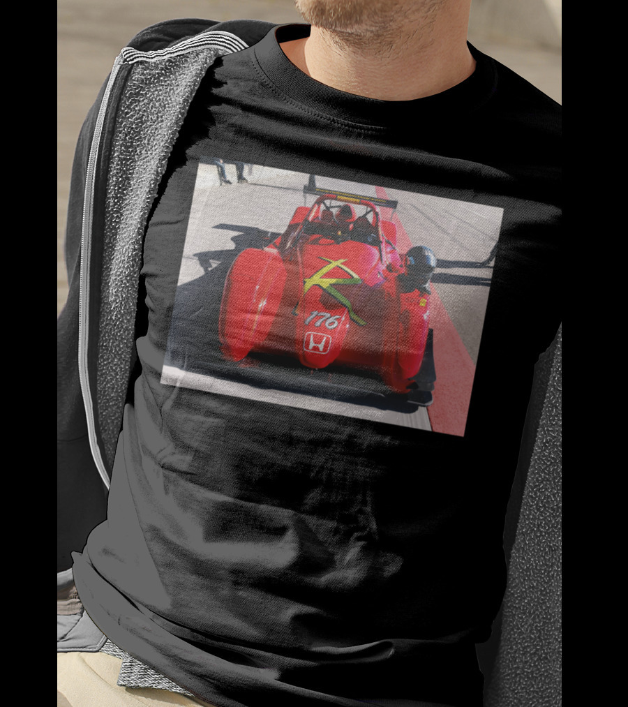 Honda Red Race Car 176 T-Shirt