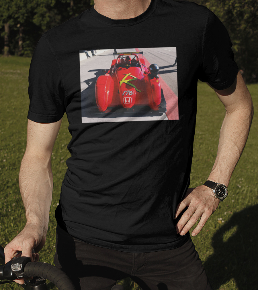 Honda Red Race Car 176 T-Shirt