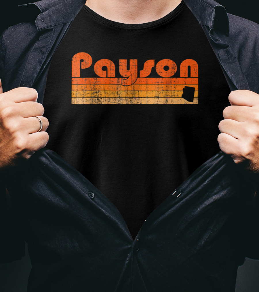 Payson AZ Retro 80S Style Vintage Arizona T-Shirt