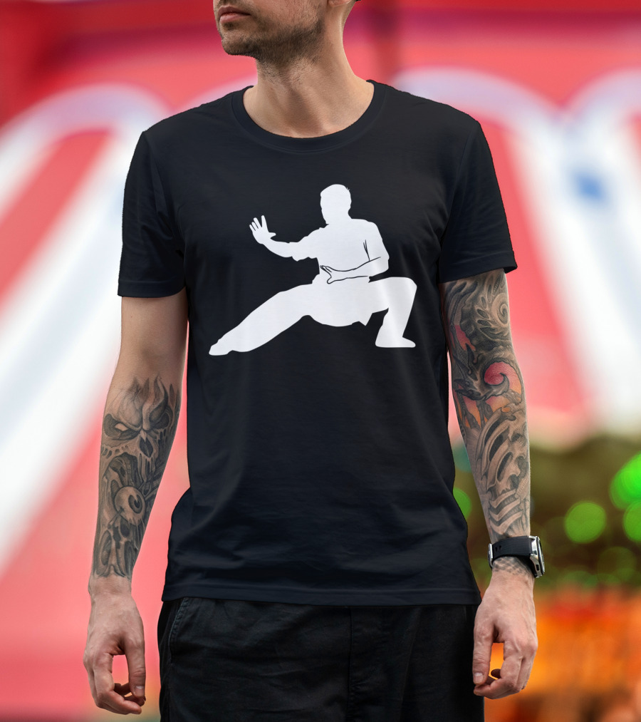 Kung Fu Fighter Chinese Martial Arts T-Shirt