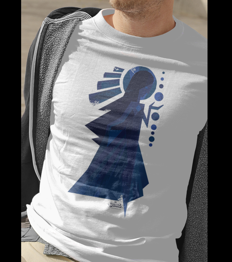Steven Universe Blue Diamond Abstract Mural T-Shirt