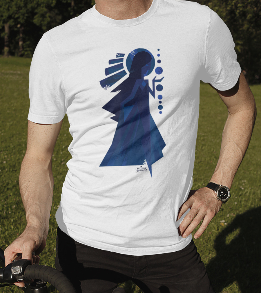 Steven Universe Blue Diamond Abstract Mural T-Shirt
