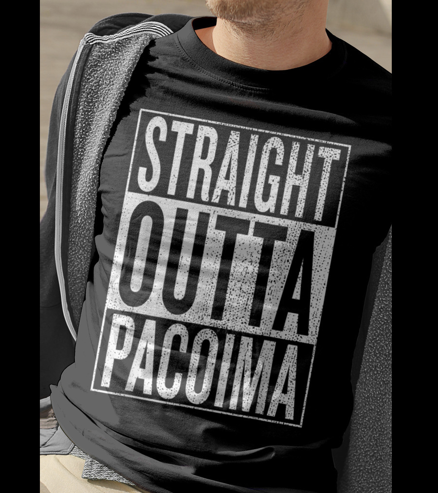 Straight Outta Pacoima Travel Adventure T-Shirt