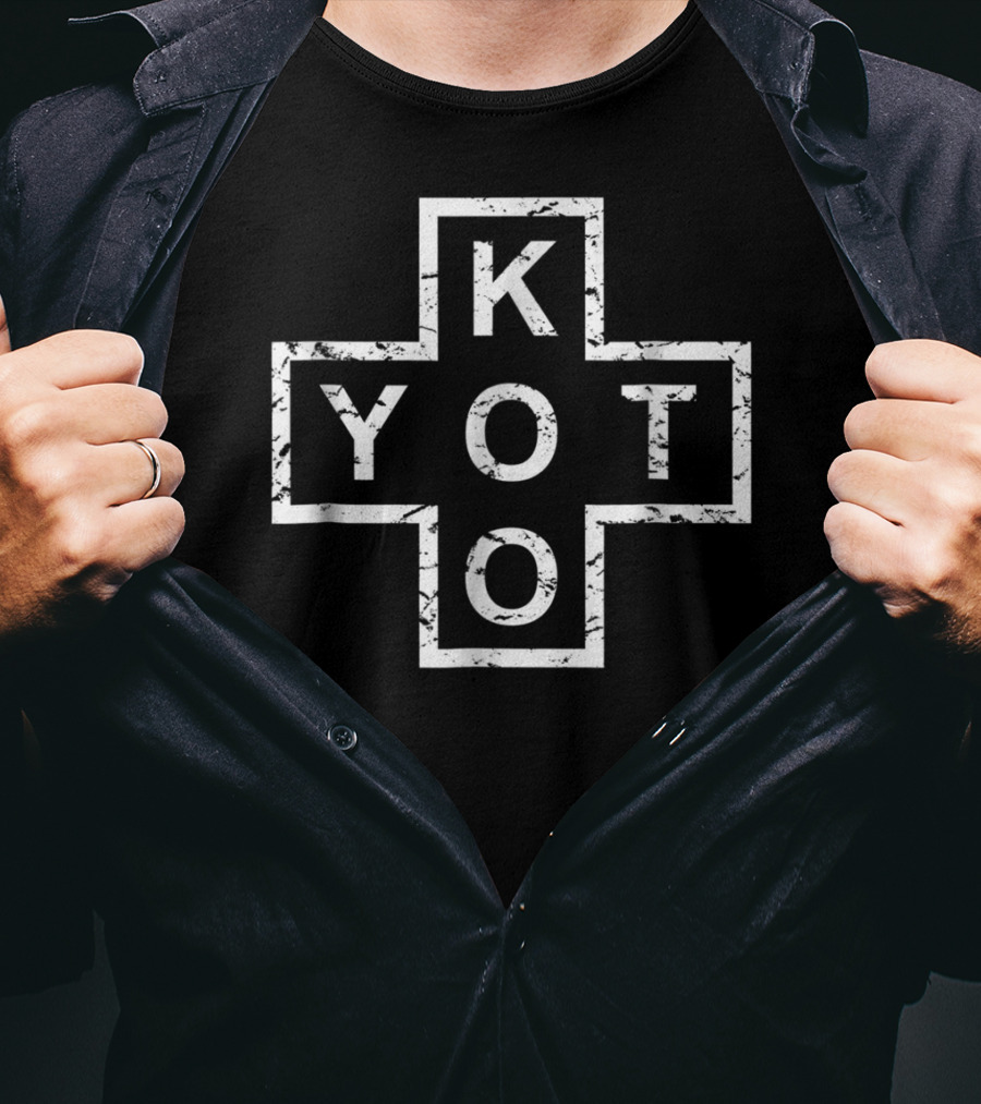 Kyoto Cross Grunge T-Shirt