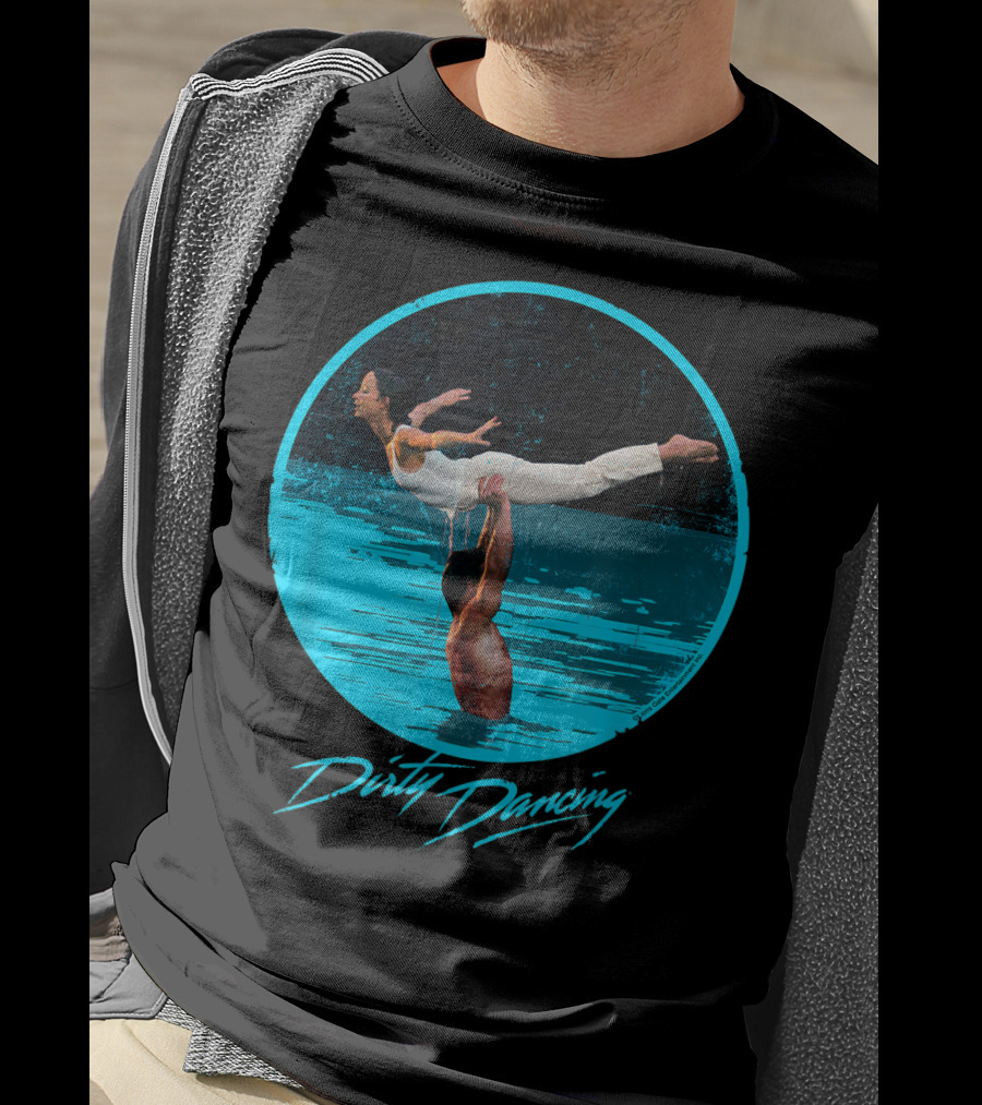 Dirty Dancing Iconic Lift Scene In Water T-Shirt