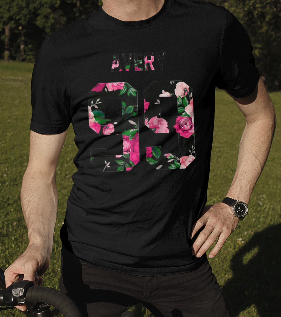 Avery 99 Floral Pattern Jack Avery Merchandise T-Shirt