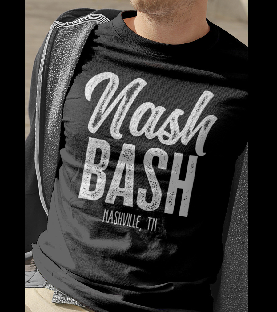 Nash Bash Nashville TN Drinking Party T-Shirt