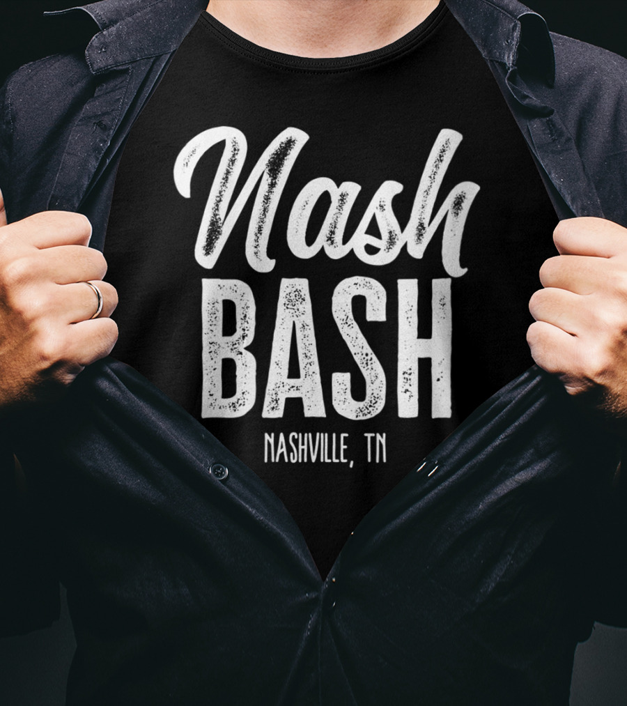 Nash Bash Nashville TN Drinking Party T-Shirt