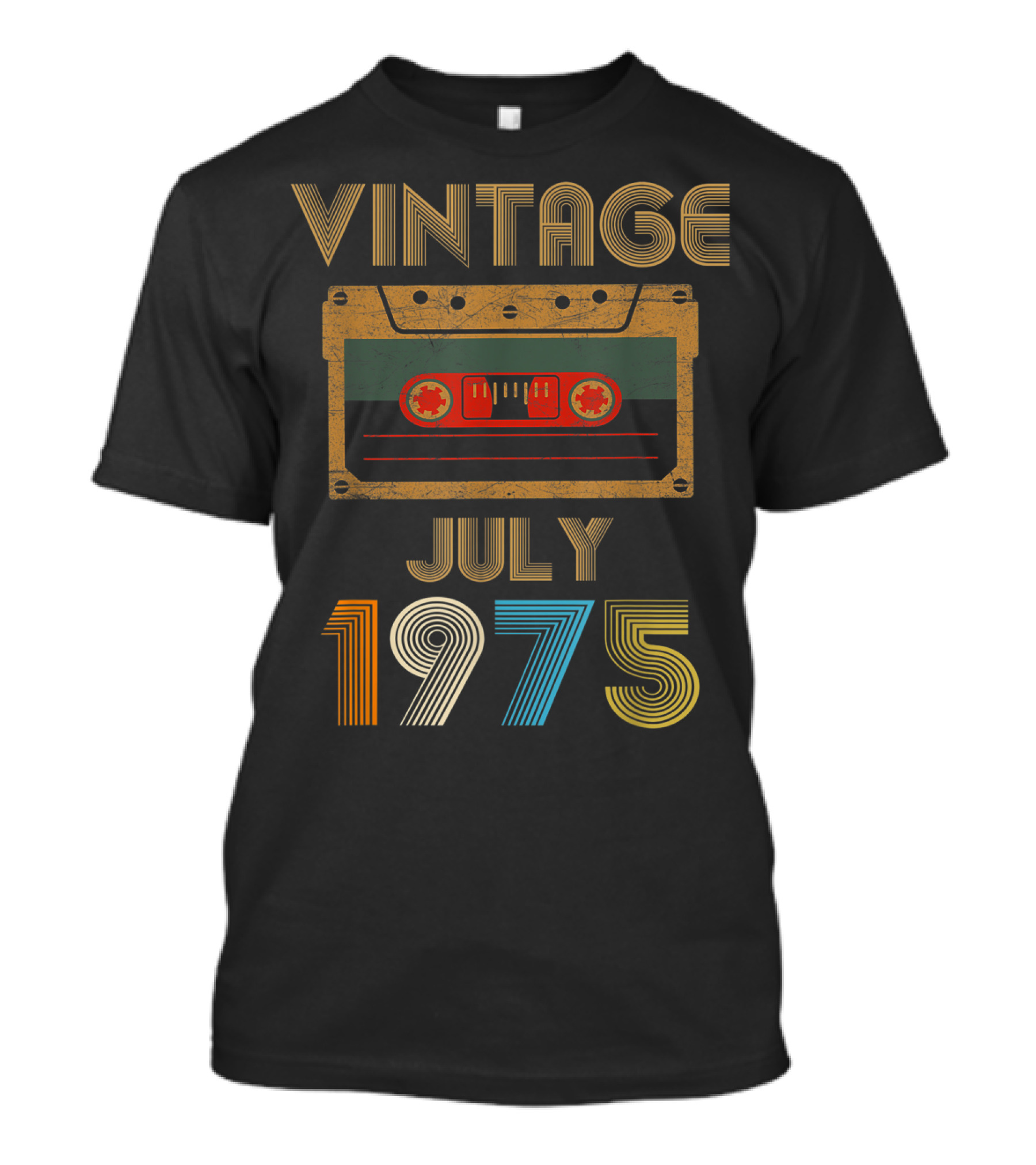 Vintage Cassette July 1975 T-Shirt