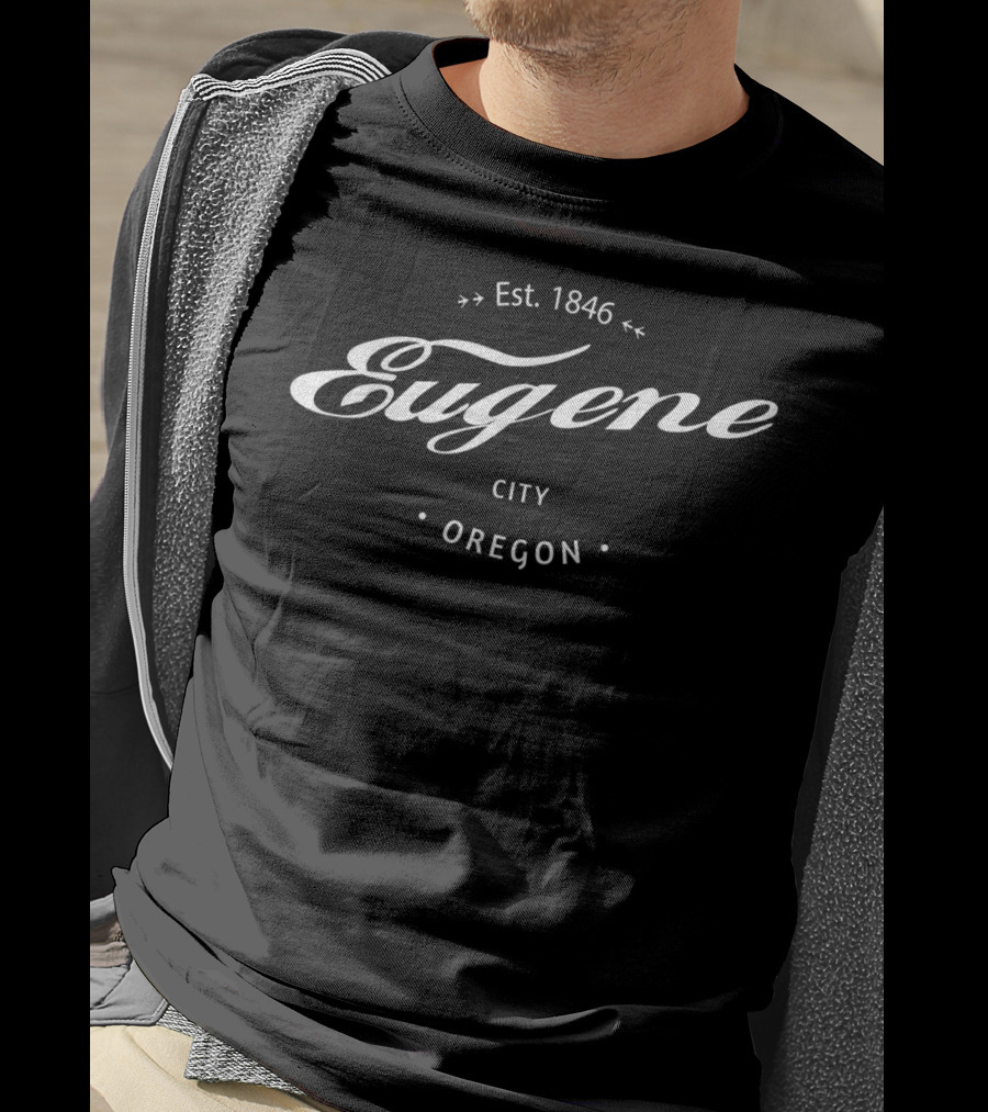 Eugene City Oregon Established 1846 T-Shirt