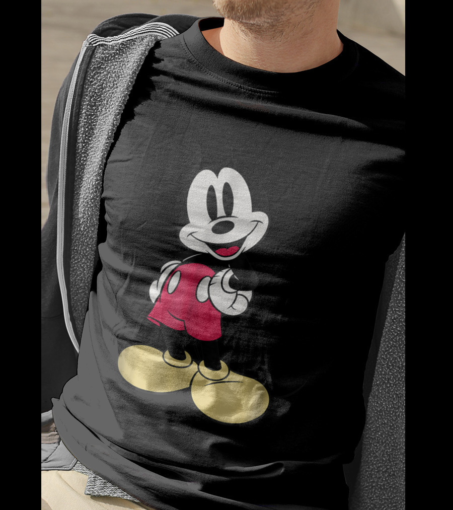Disney Classic Mickey Mouse 1 XP Vintage Style Retro T-Shirt
