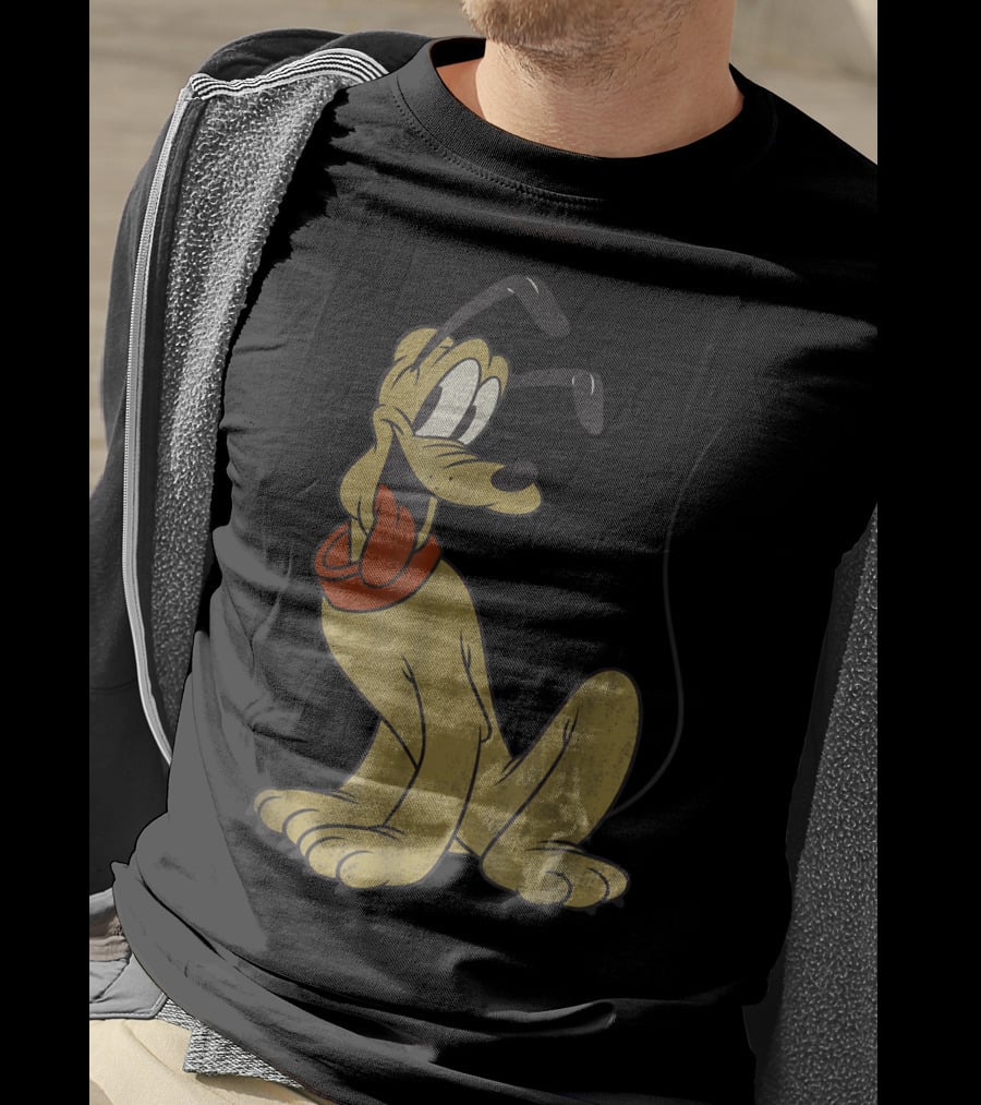Disney Vintage Style Pluto Character T-Shirt