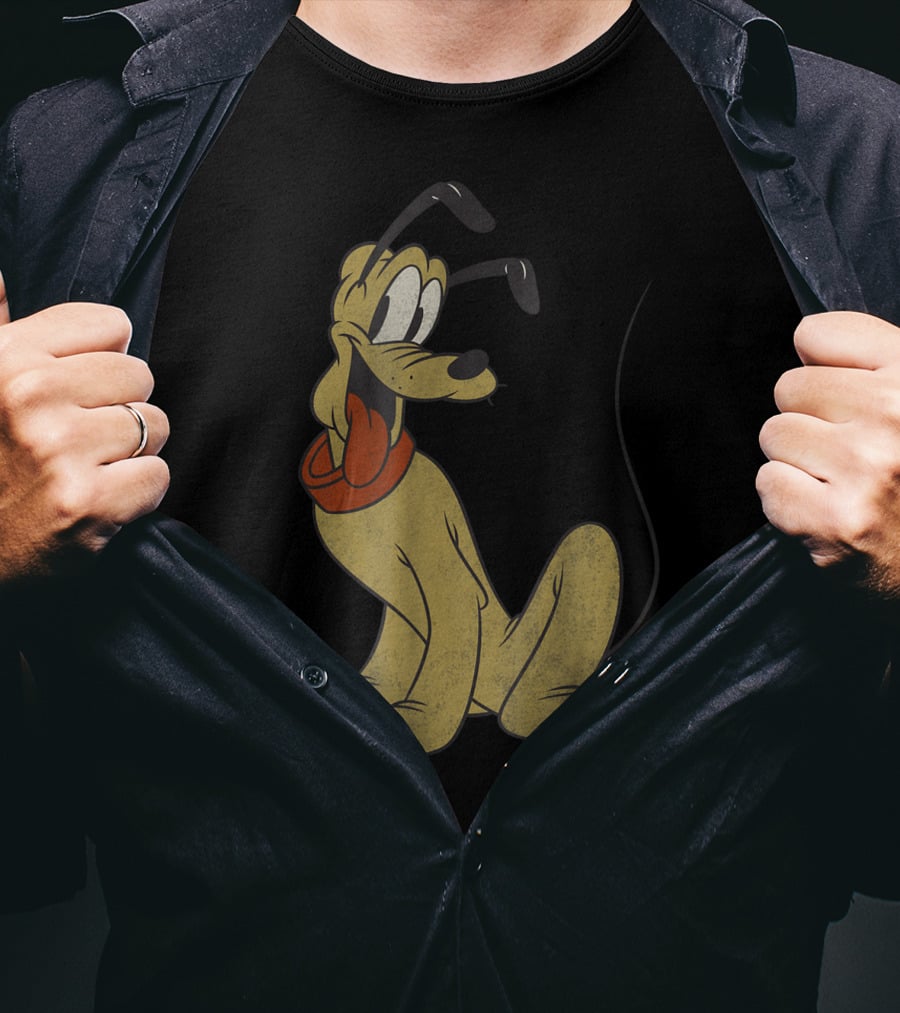 Disney Vintage Style Pluto Character T-Shirt