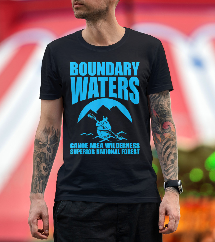 Boundary Waters Canoe Area Wilderness Superior National Forest Vintage Minnesota T-Shirt