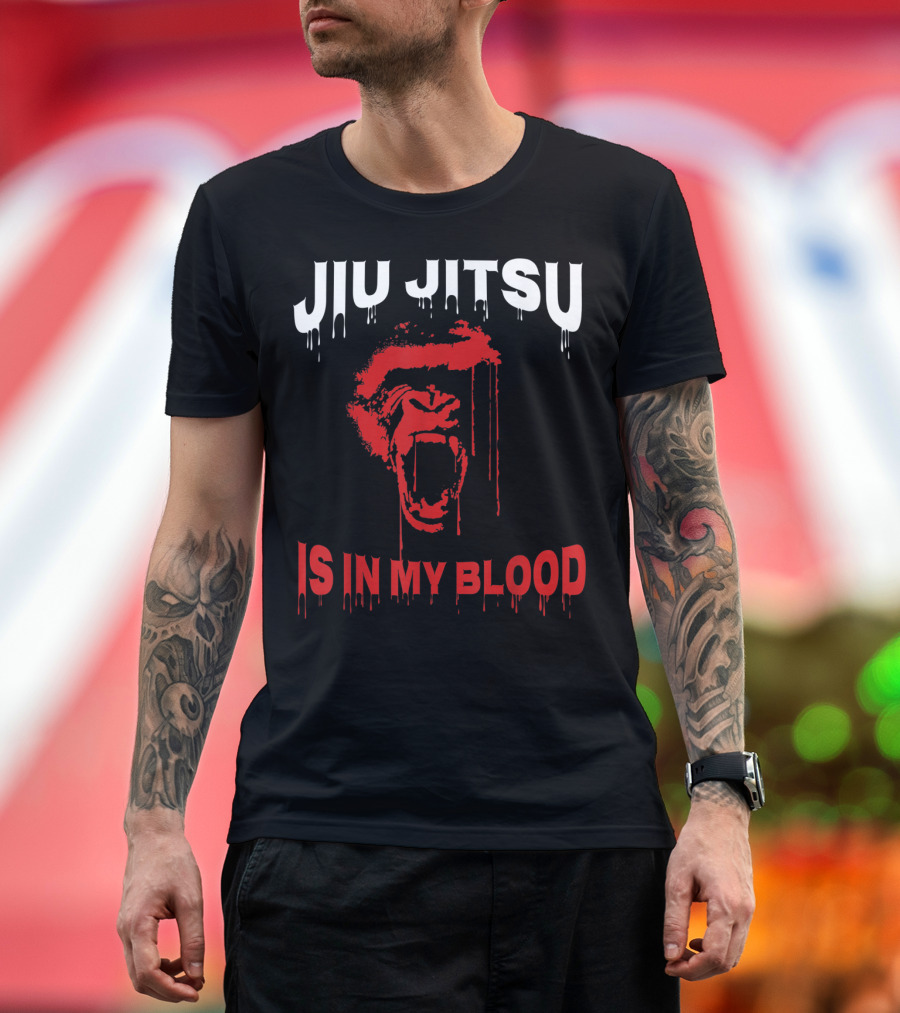 Jiu Jitsu Is In My Blood T-Shirt