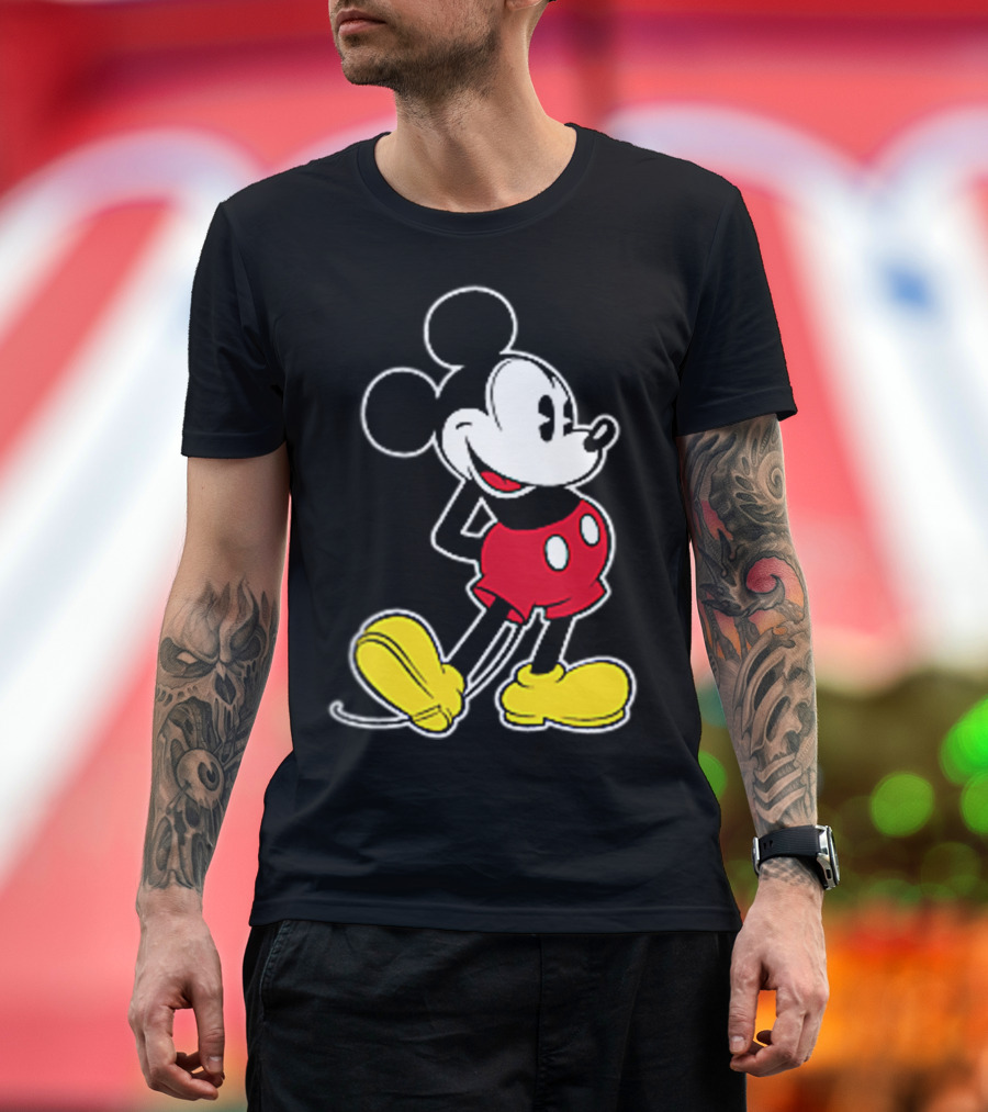 Mickey Mouse Disney Classic Pose Iconic T-Shirt