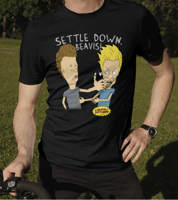 Settle Down Beavis Beavis And Butt-Head T-Shirt