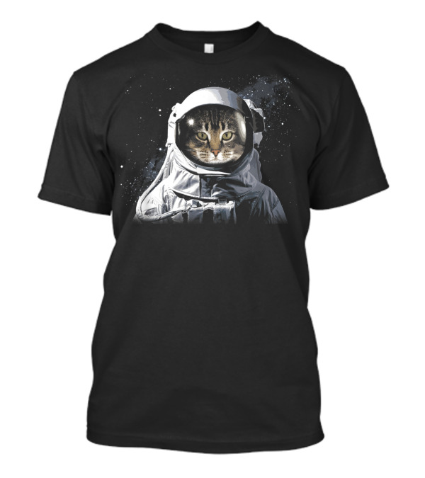 Catronaut Cat Astronaut Deep In Space Cosmic Adventure T-Shirt
