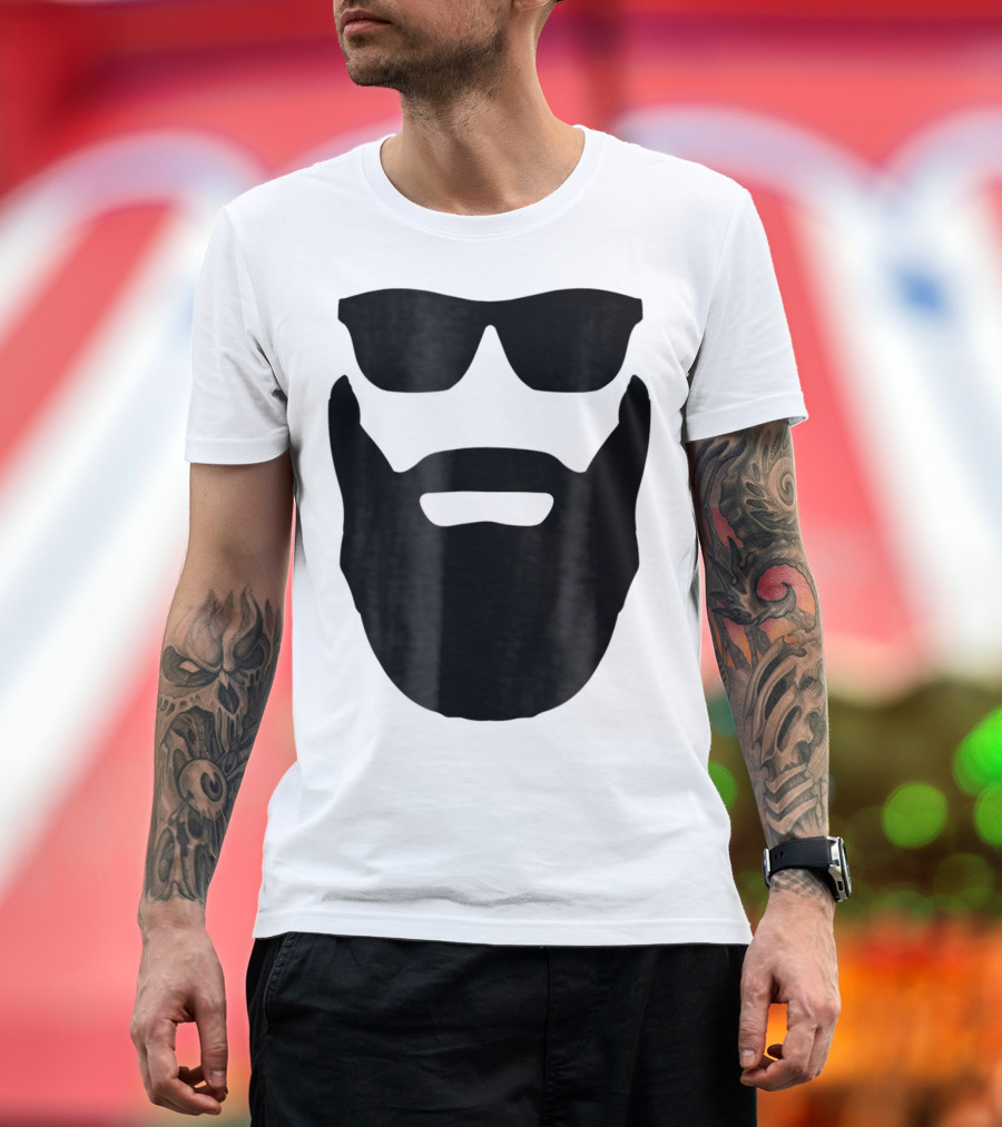 Beard and Sunglasses Iconic T-Shirt