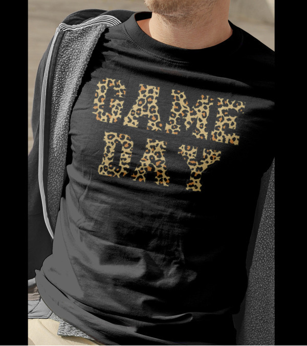 Leopard Print Game Day T-Shirt
