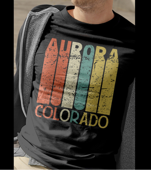 Aurora Colorado Retro T-Shirt