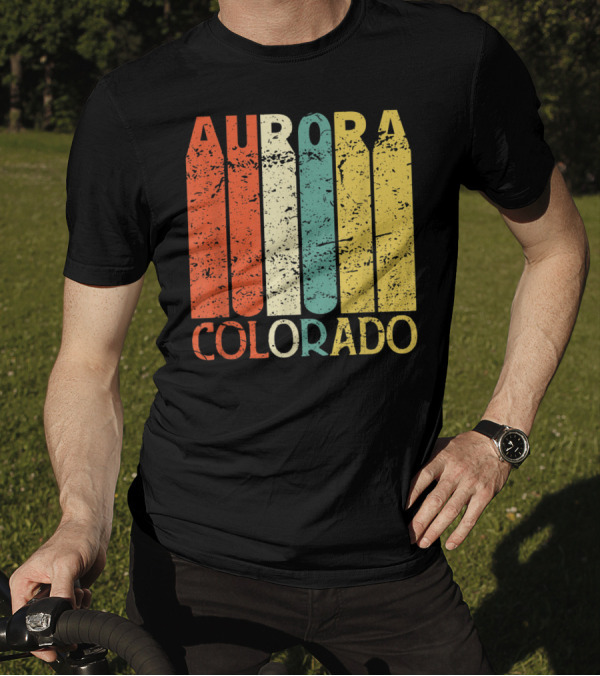 Aurora Colorado Retro T-Shirt