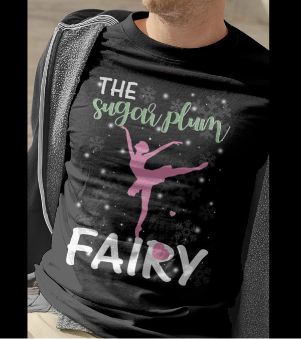 The Sugar Plum Fairy Ballet Dance Snowflakes T-Shirt
