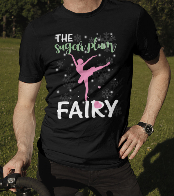 The Sugar Plum Fairy Ballet Dance Snowflakes T-Shirt