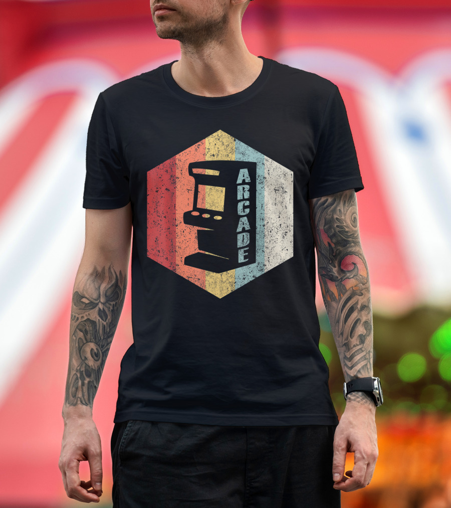 Arcade Machine Retro 80s Gamer Classic T-Shirt