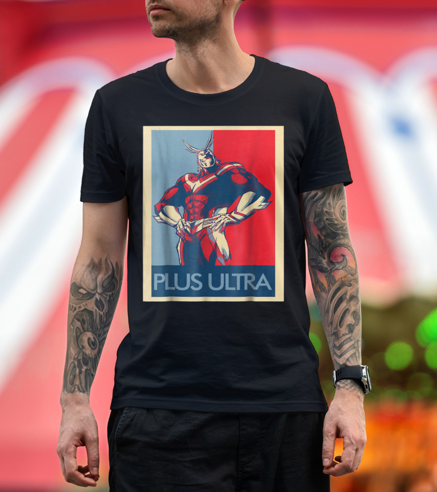 All Might Plus Ultra Vintage Heroic T-Shirt