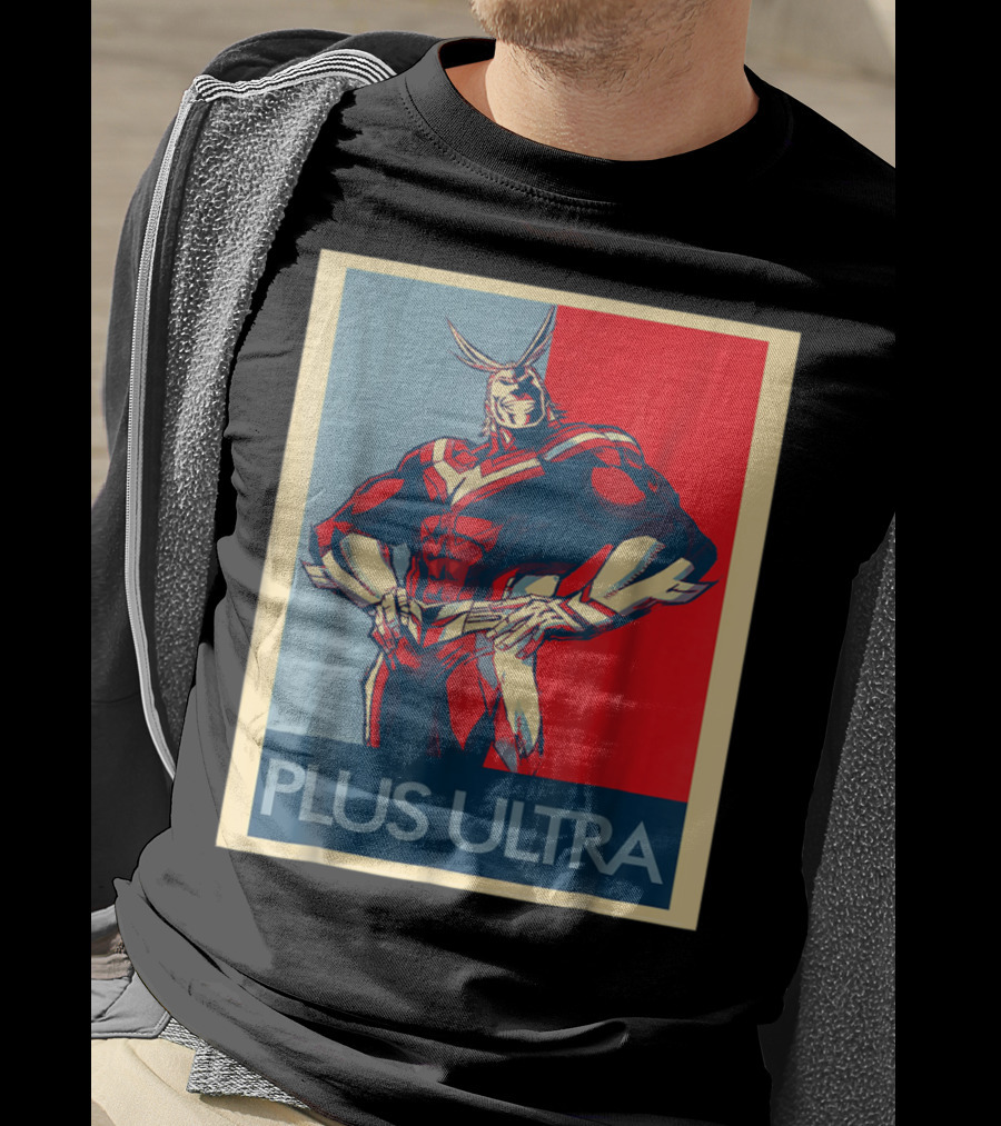 All Might Plus Ultra Vintage Heroic T-Shirt