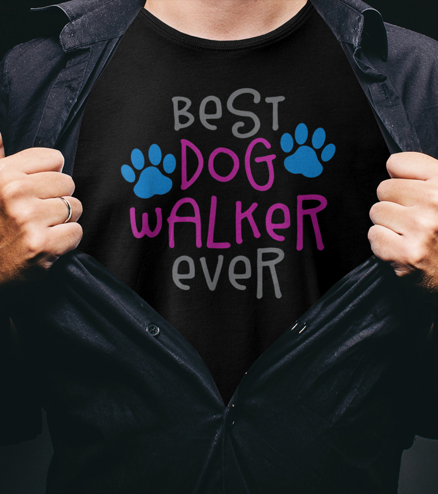Best Dog Walker Ever Greatest Pet Sitter Puppy T-Shirt