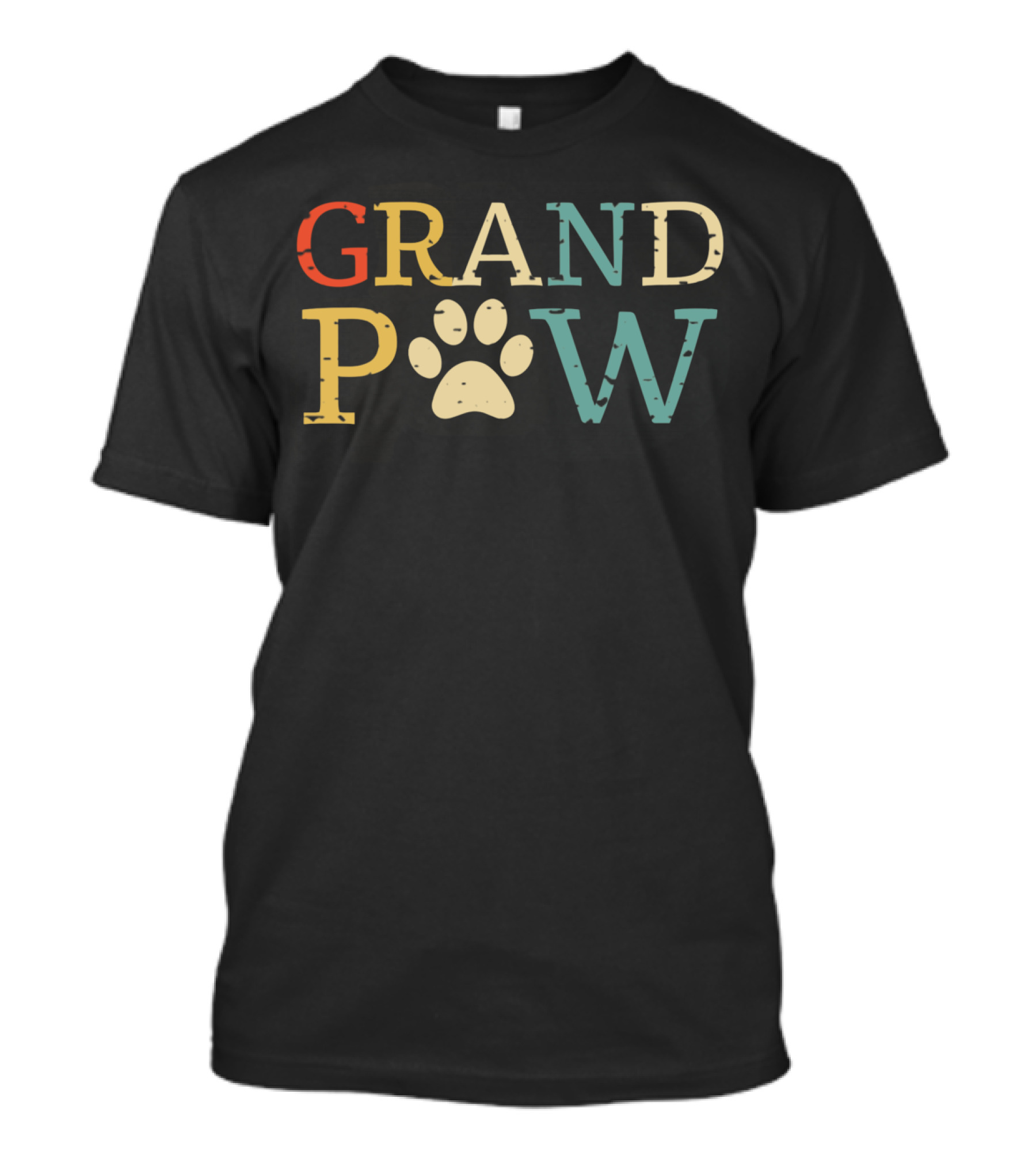 Grand Paw Best Grandparent T-Shirt