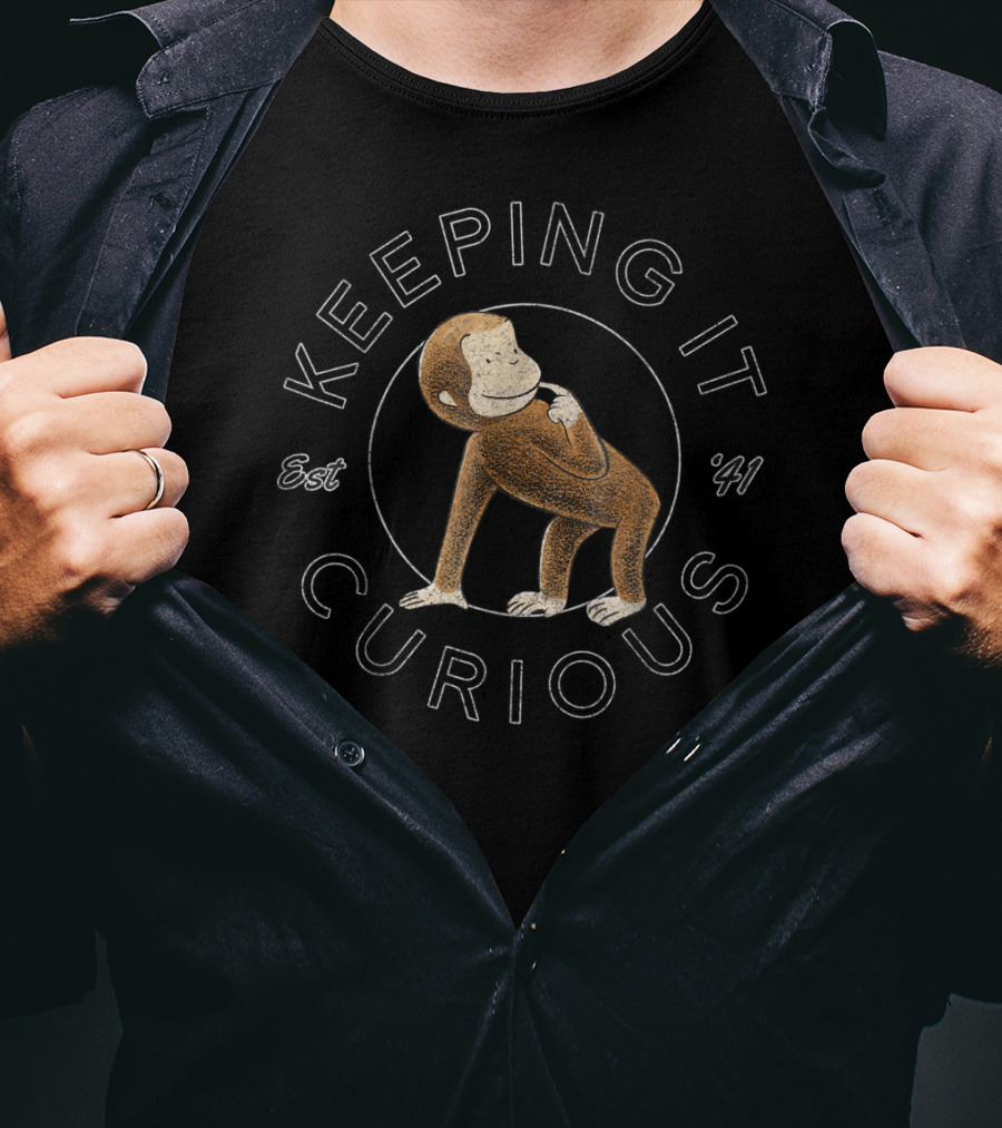 Curious George Keeping It Curious Est '41 T-Shirt