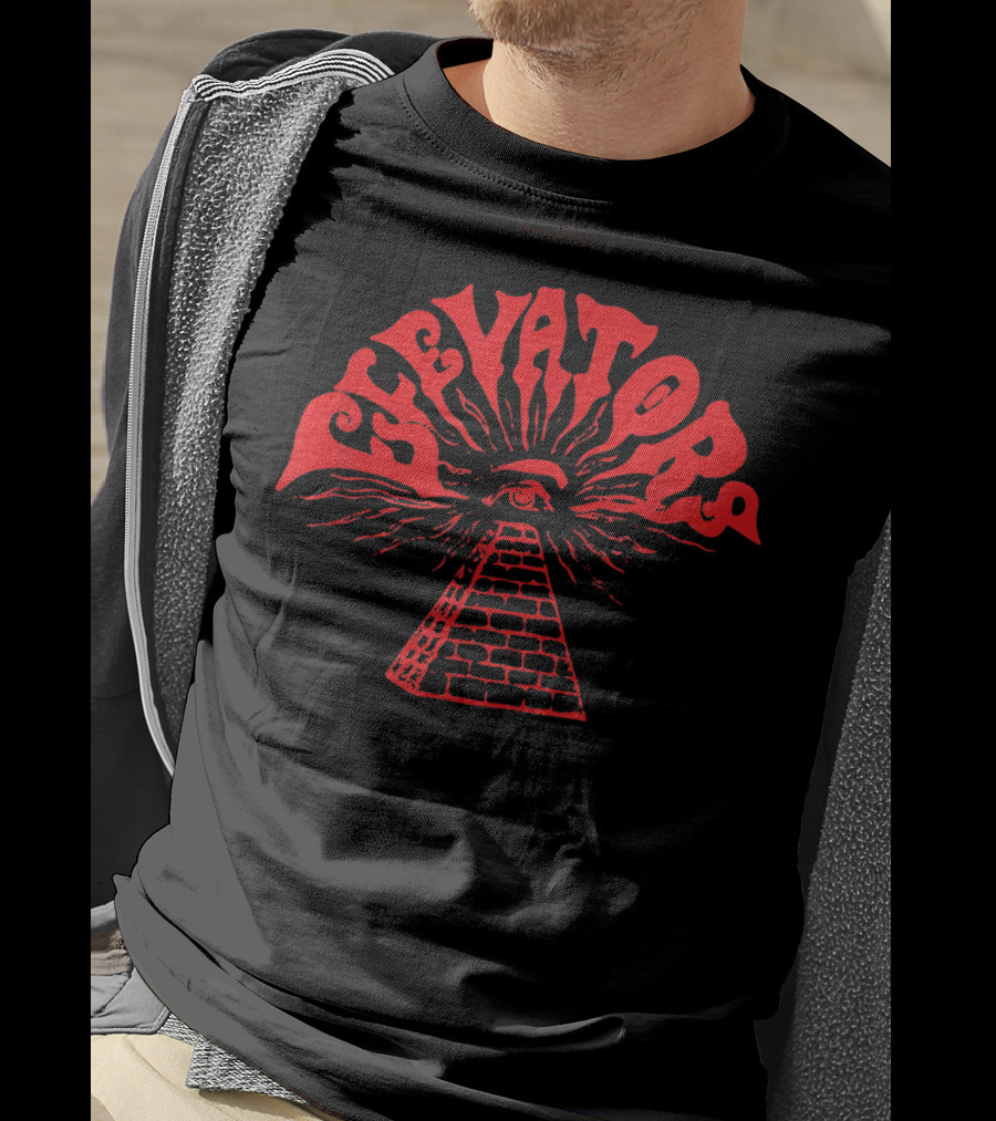 Elevators Pyramid All Seeing Eye Psychedelic T-Shirt
