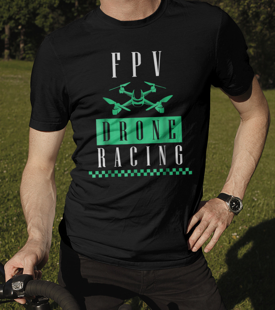 FPV Drone Racing Exotic Extreme Cool Sports Series T-Shirt