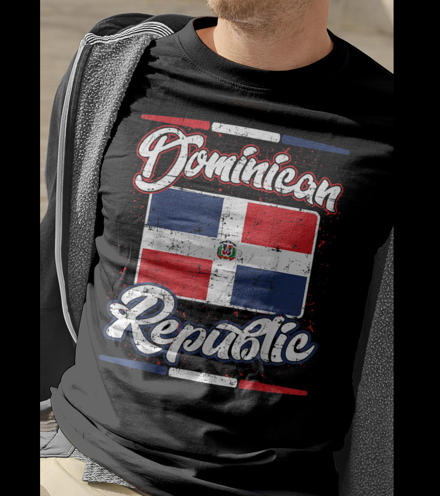 Dominican Republic Flag Pride T-Shirt