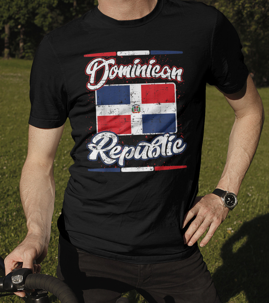 Dominican Republic Flag Pride T-Shirt