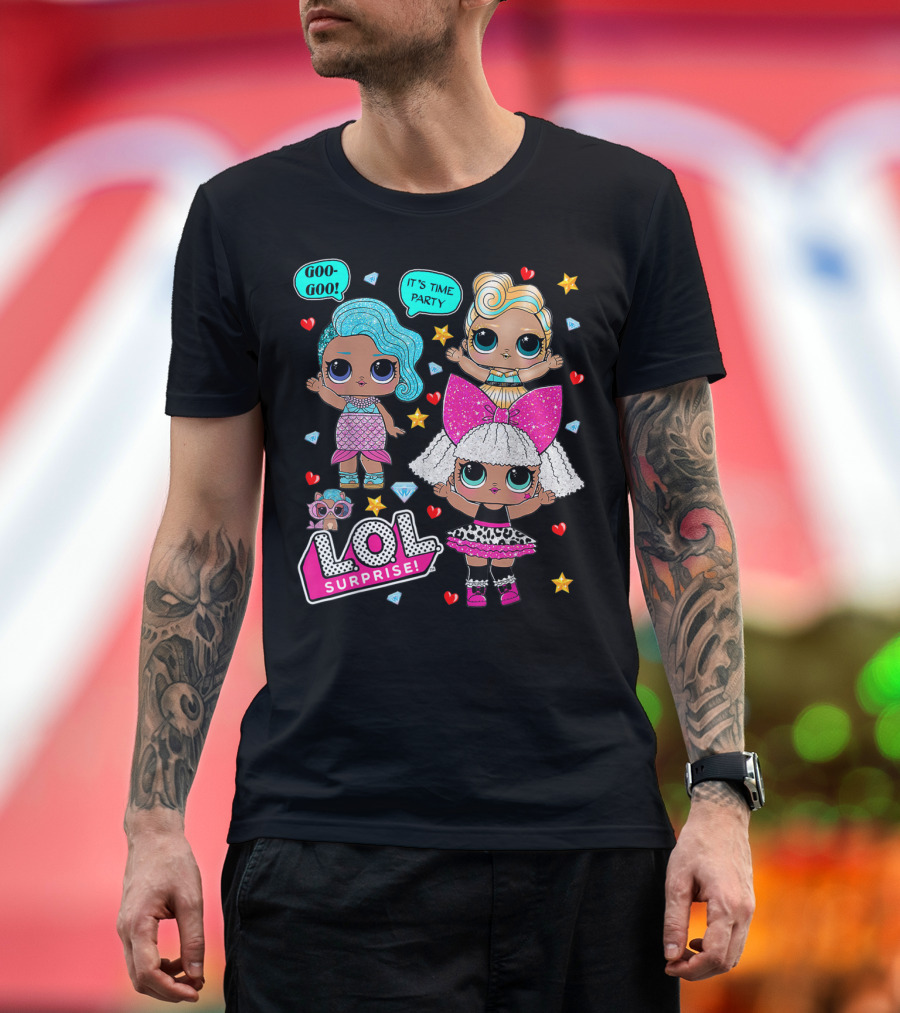 LOL Surprise Goo Goo It's Time Party T-Shirt